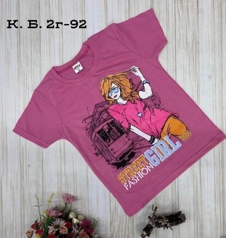 Детская футболка Цвет как на фото купить в Интернет-магазине Садовод База - цена 120 руб Садовод интернет-каталог